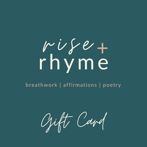 Poem Gift Card