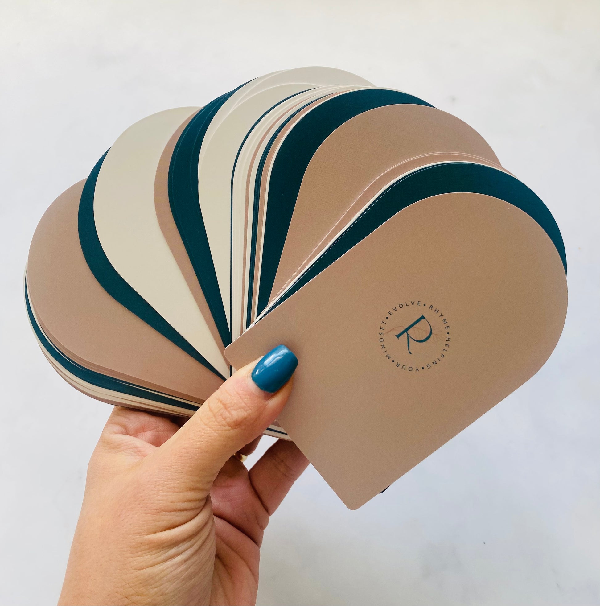 Fan of Affirmation Cards